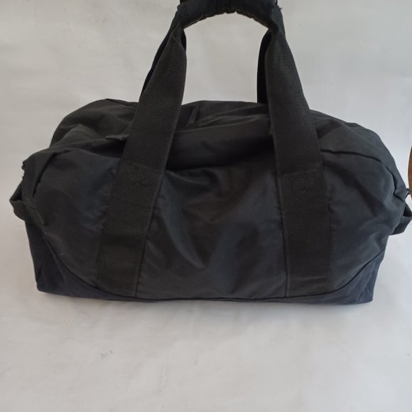 L.L. Bean Bags Ll Bean Black Nylon Duffle Medium Sized Tall Poshmark